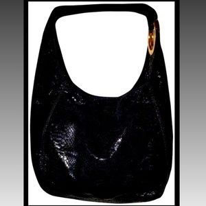Michael Kors snakeskin shoulder bag